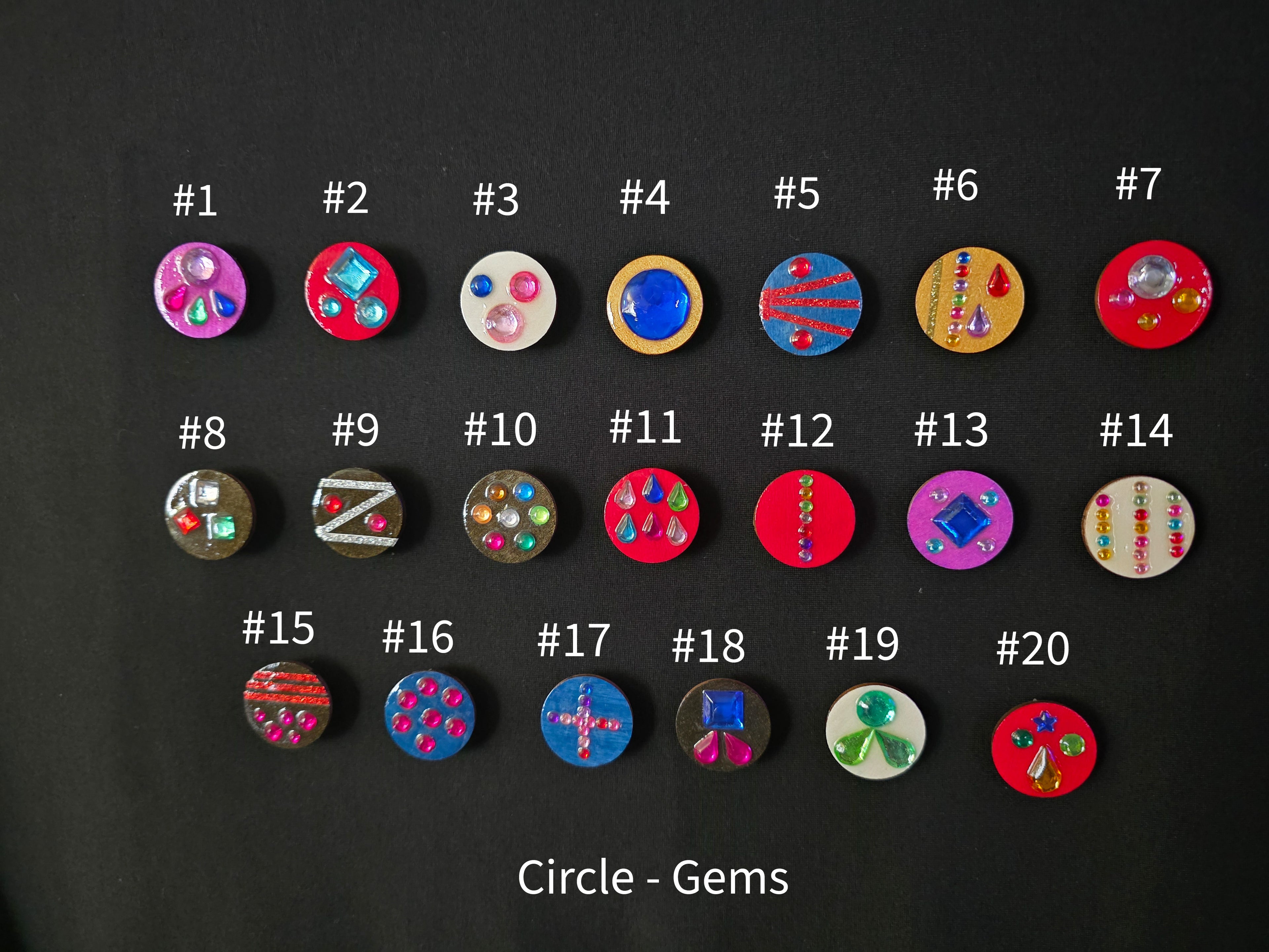 Handmade Magnets/Needle Minders